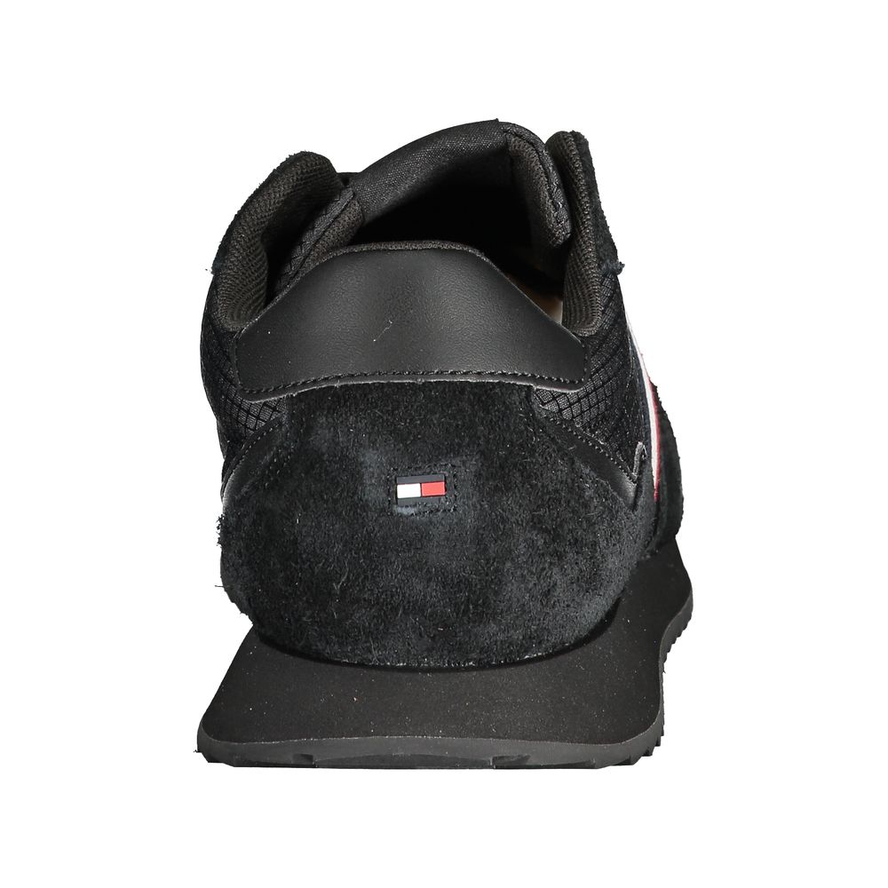 Tommy Hilfiger Nero Leder Herren-Sneaker