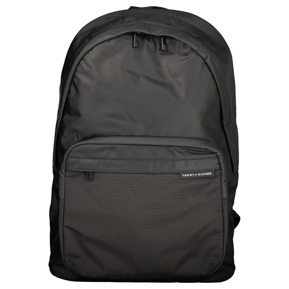Tommy Hilfiger Nero Polyester Herrenrucksack