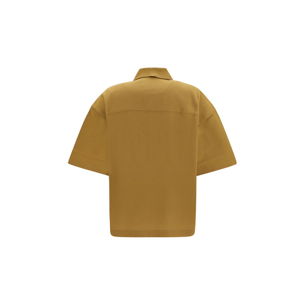 Zweifarbiges Baumwoll-Polohemd von Saint Laurent