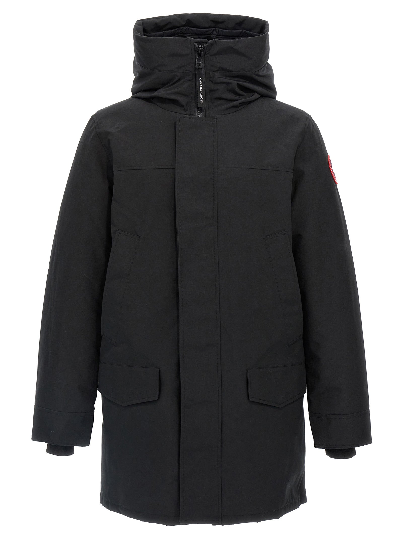 Canada Goose Schwarzer Polyester-Parka