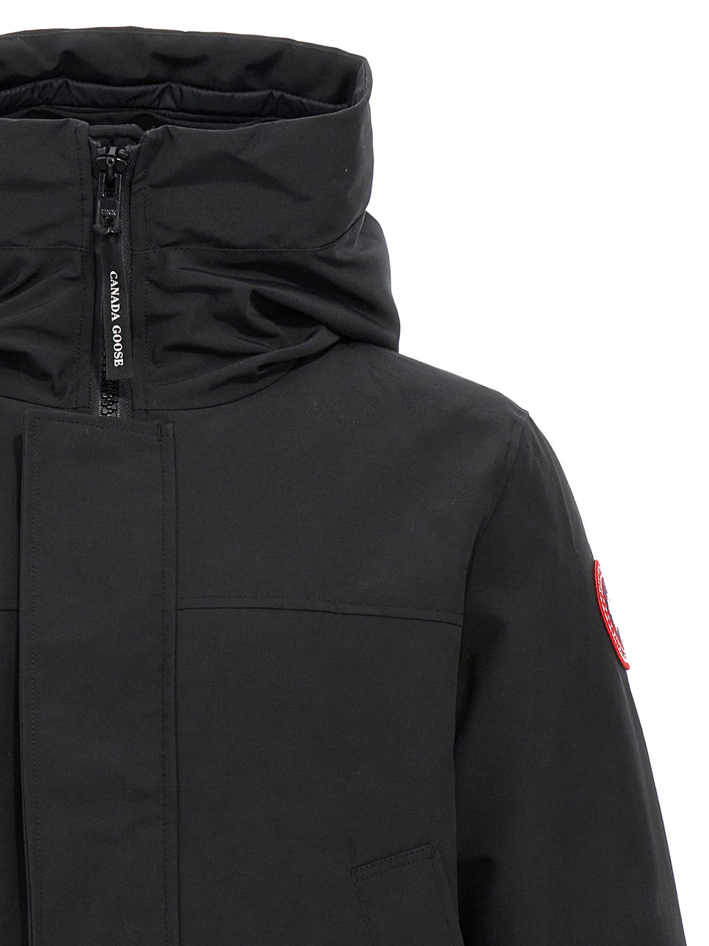 Canada Goose Schwarzer Polyester-Parka