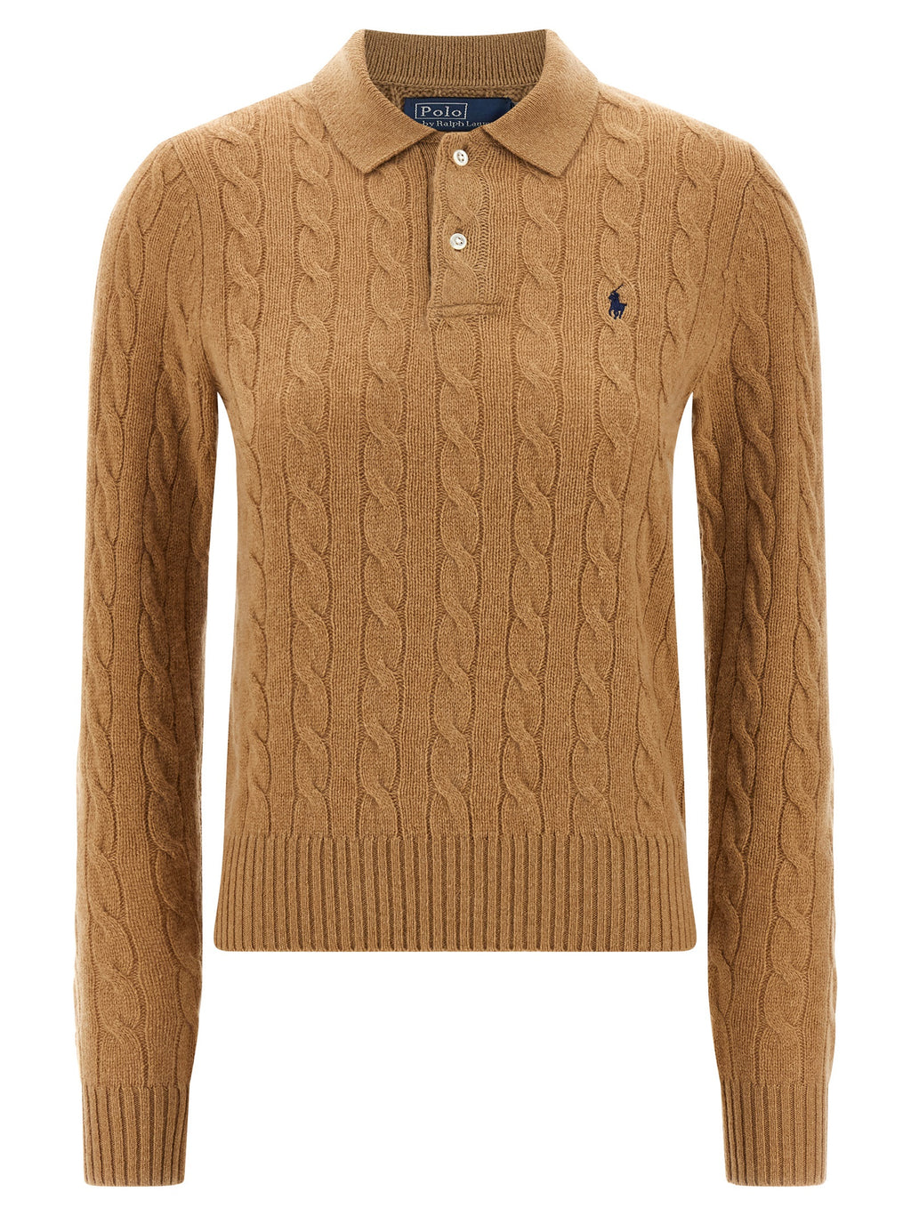 Polo Ralph Lauren Beige Wool Polo Shirt