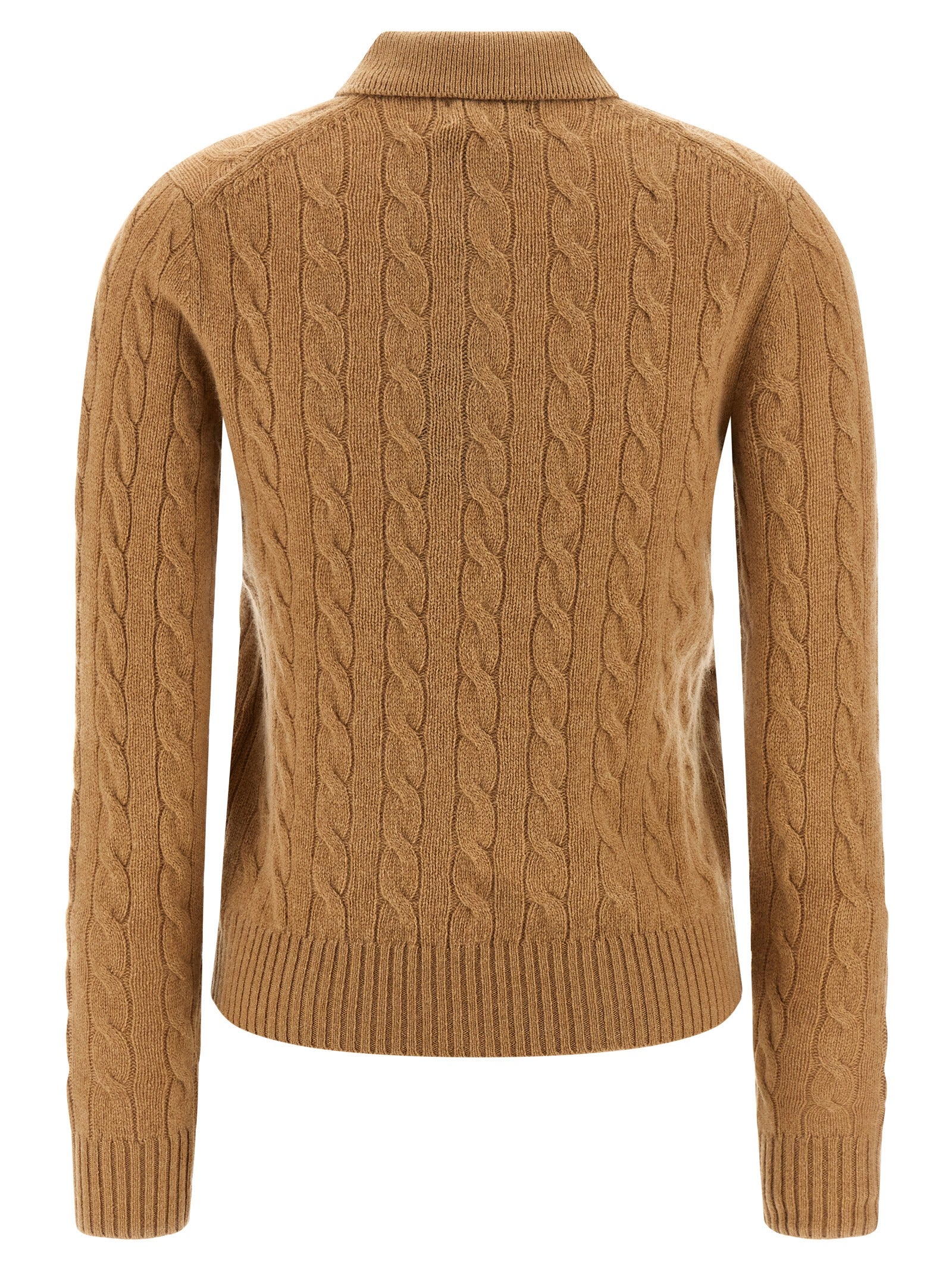 Polo Ralph Lauren Beige Wool Polo Shirt