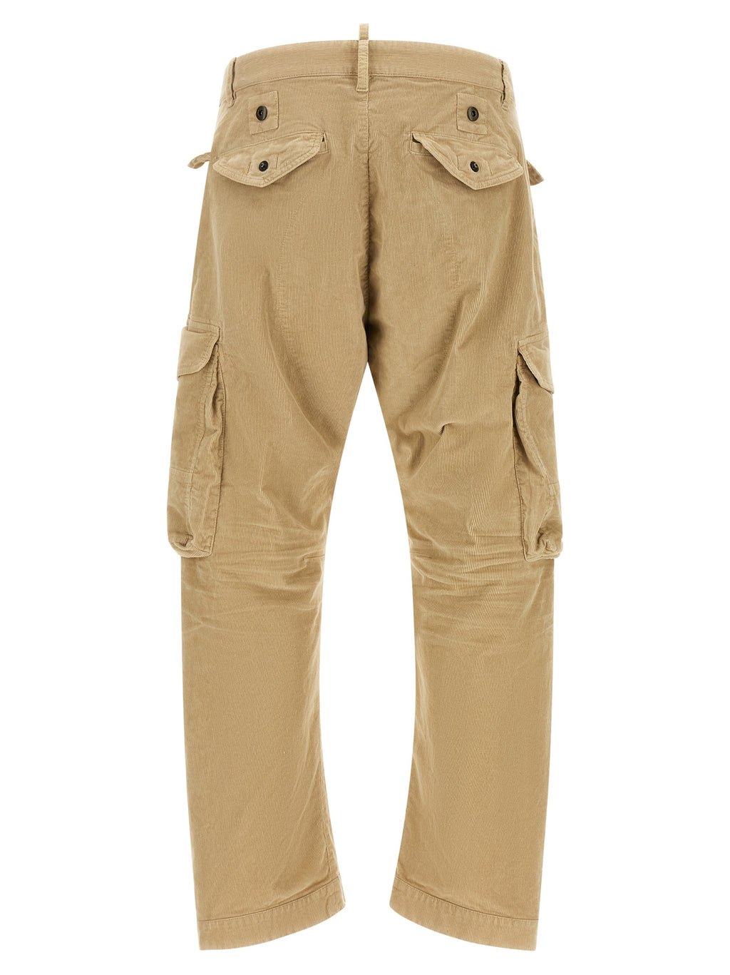 Dsquared² Beigefarbene Cargo-Hose aus Baumwolle