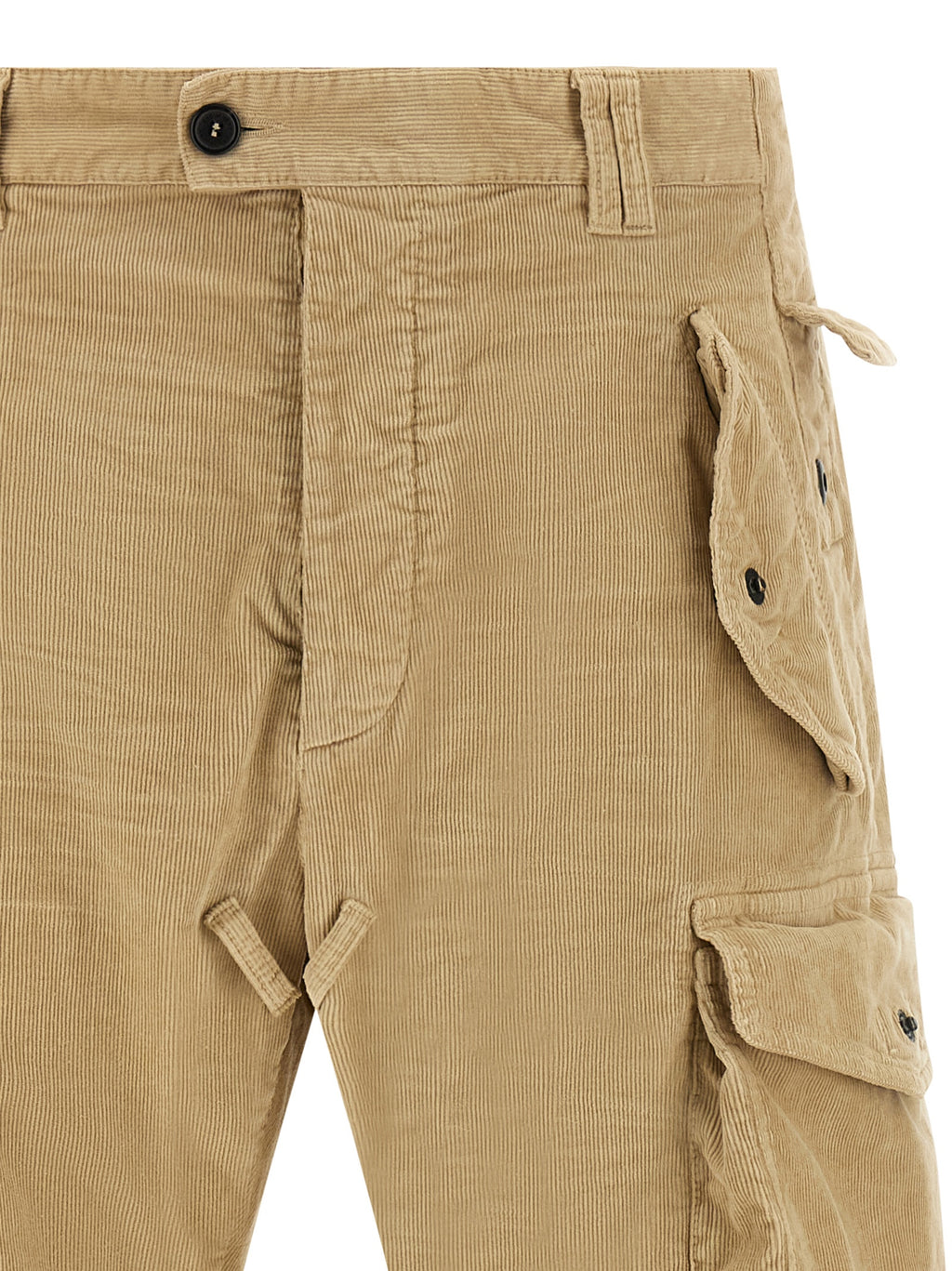 Dsquared² Beigefarbene Cargo-Hose aus Baumwolle