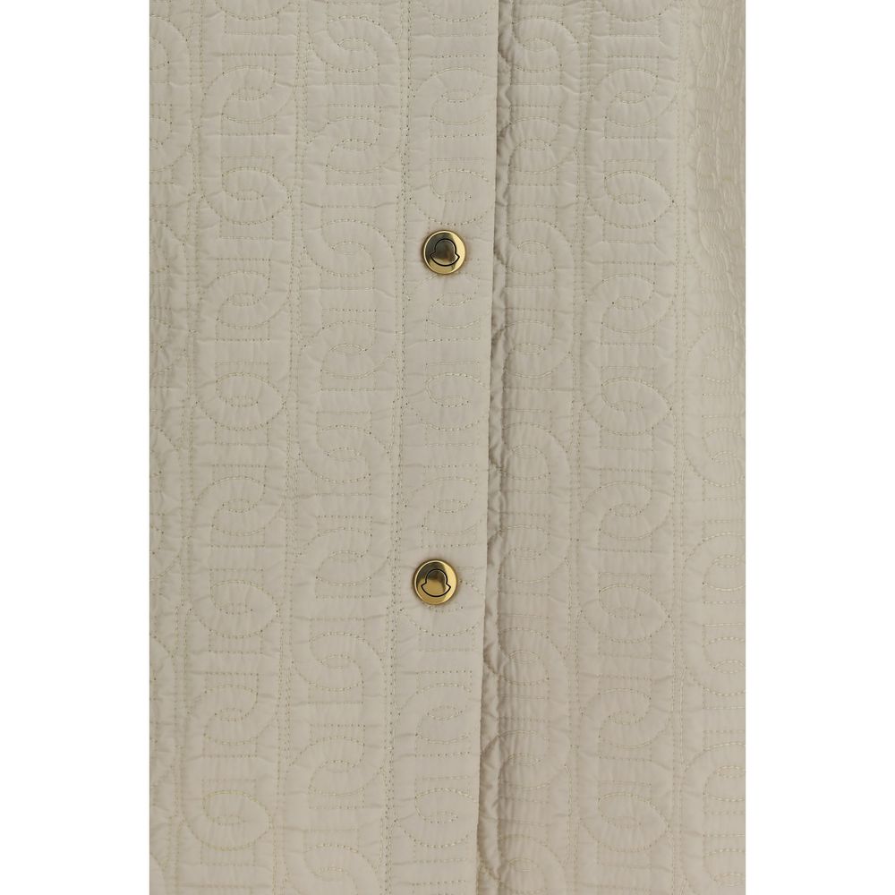 Moncler Beige Polyamidjacke