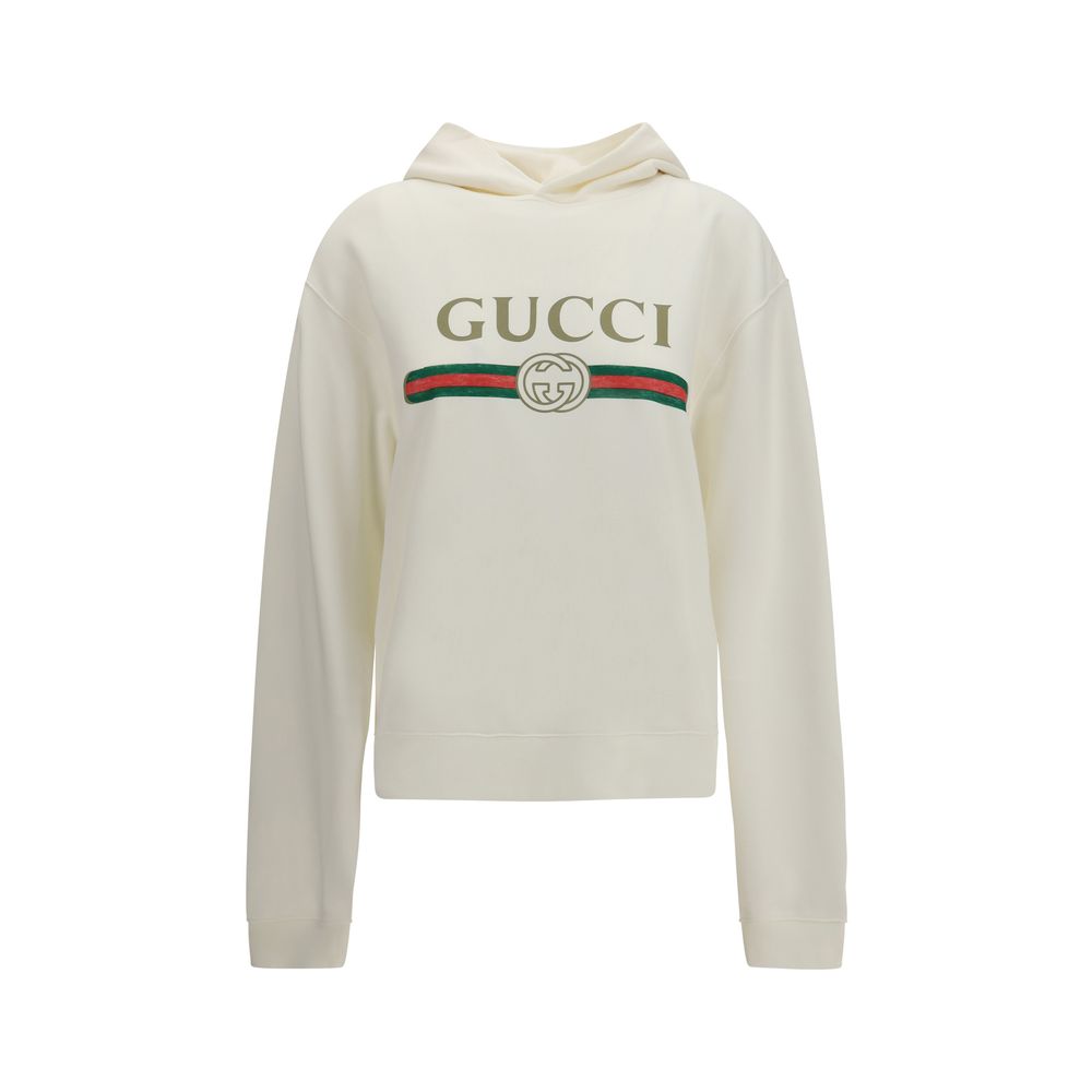 Gucci Sweatshirt aus weißer Baumwolle