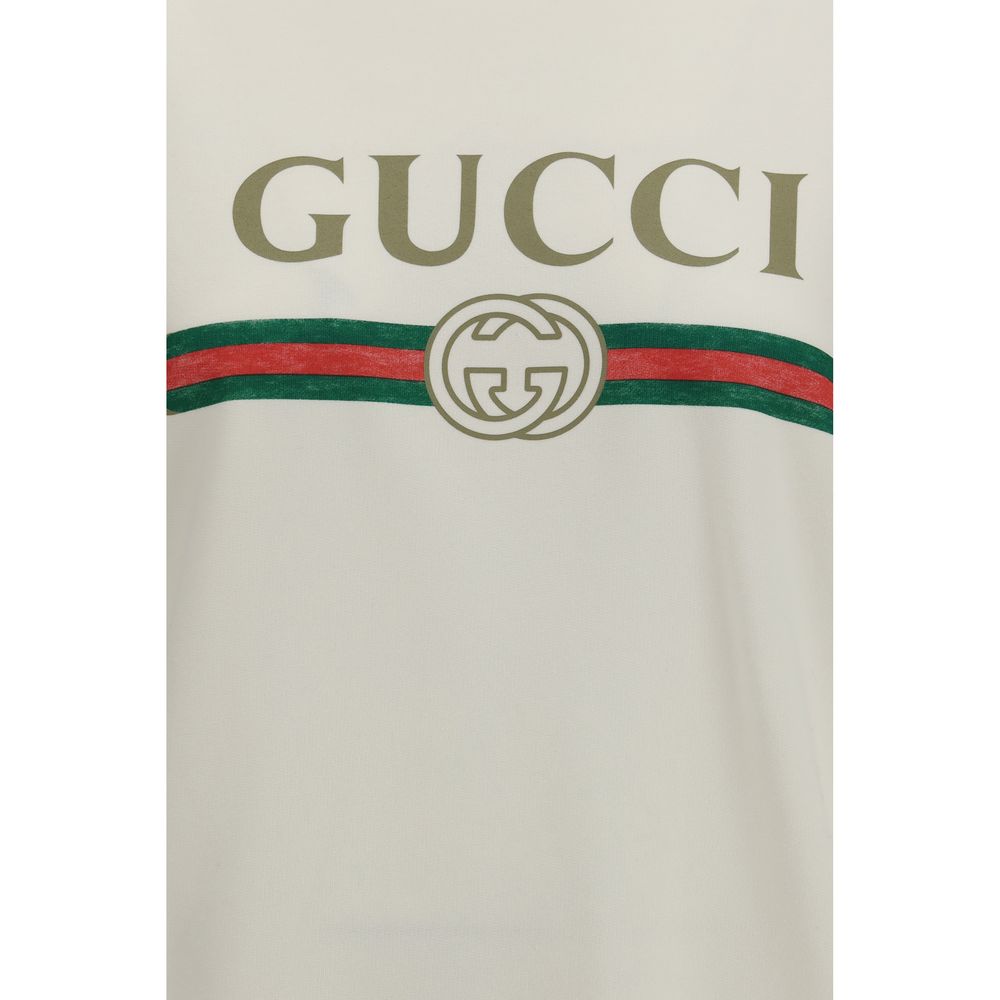 Gucci Sweatshirt aus weißer Baumwolle