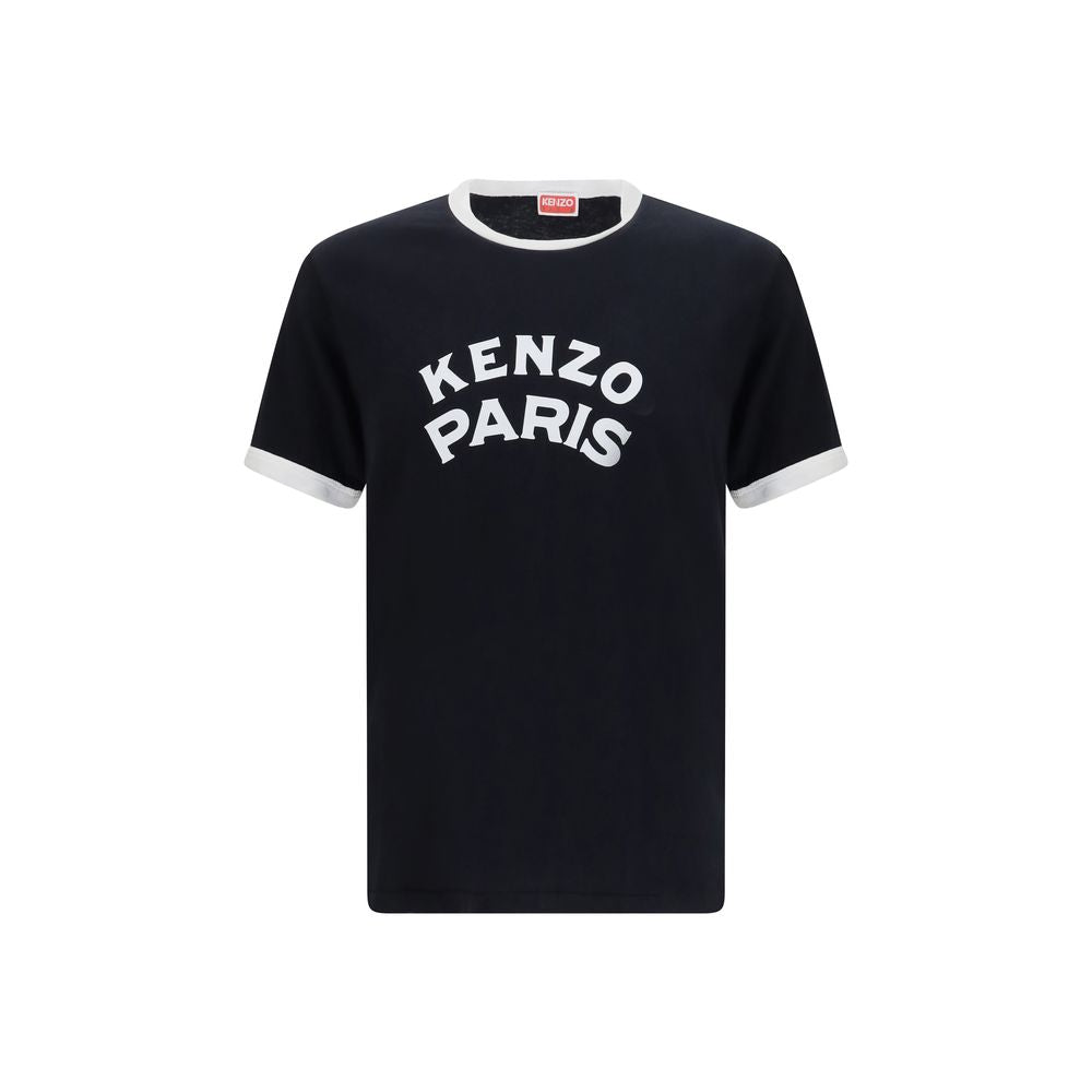 Kenzo schwarzes Baumwoll-T-Shirt