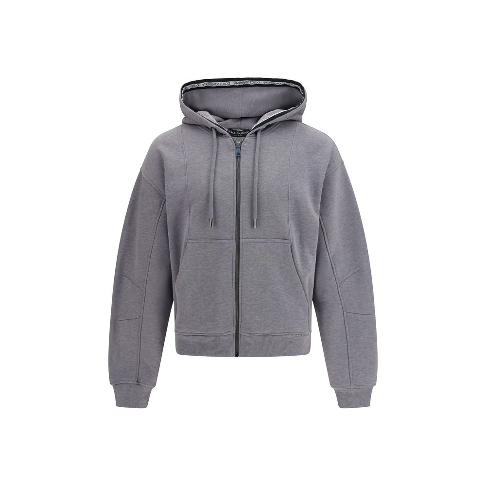 Dolce & Gabbana Grau Sweatshirt aus Baumwolle