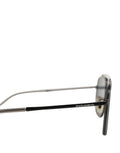 Dolce & Gabbana Women DG2262 Black Metal Square Frame Eyewear Sunglasses