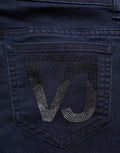 Versace Jeans Couture Blue High Waist Skinny Denim Trouser Jeans