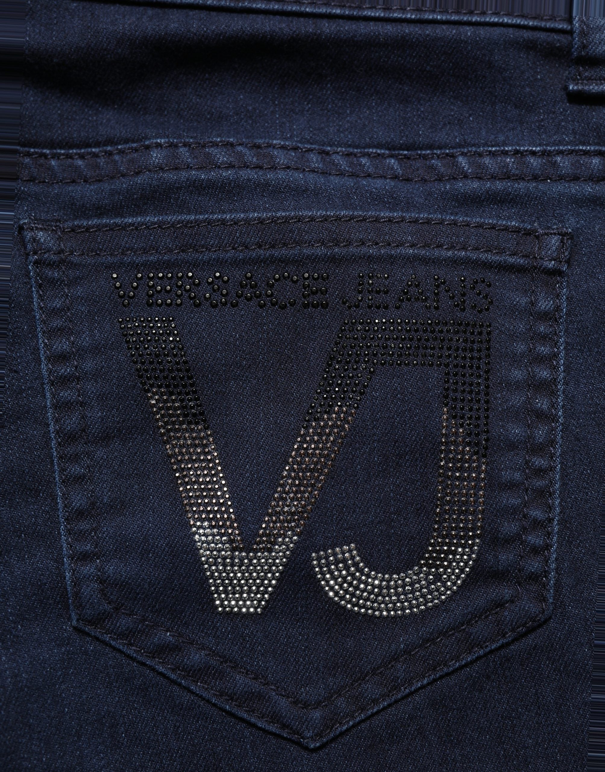 Versace Jeans Couture Blue High Waist Skinny Denim Trouser Jeans