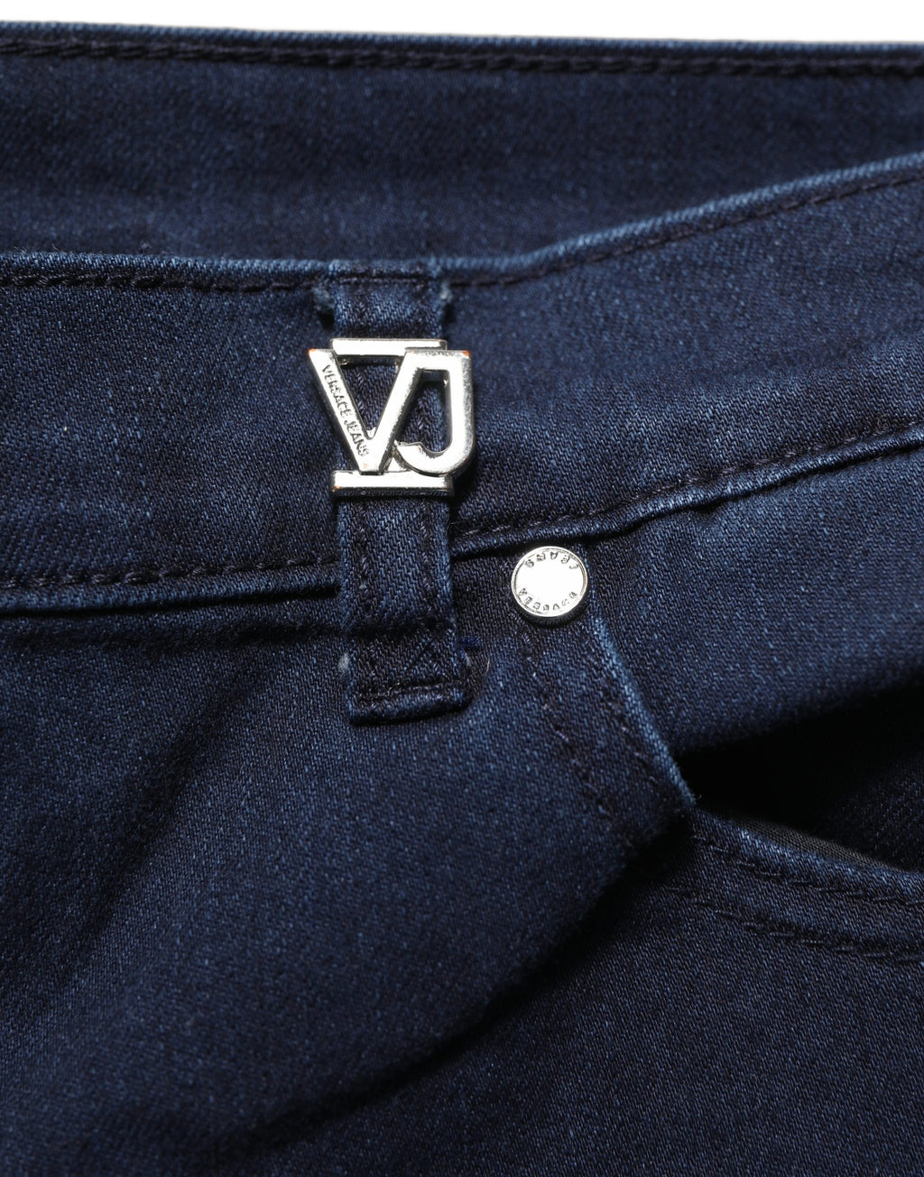 Versace Jeans Couture Blue High Waist Skinny Denim Trouser Jeans
