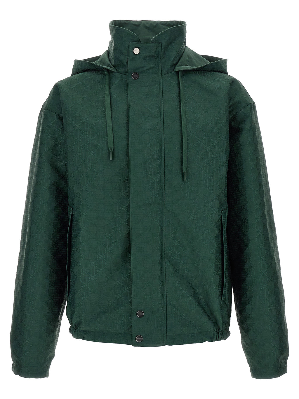 Gucci Bicolor Cotton Shell Jacket