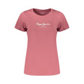 Pepe Jeans Pink Cotton Women's T-Shirt