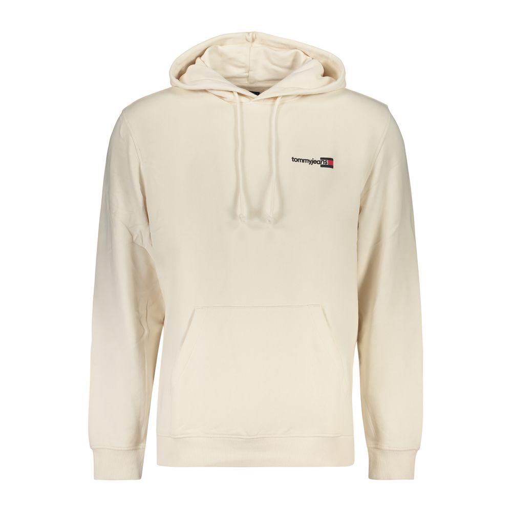 Tommy Hilfiger White Cotton Menswear Hoodie