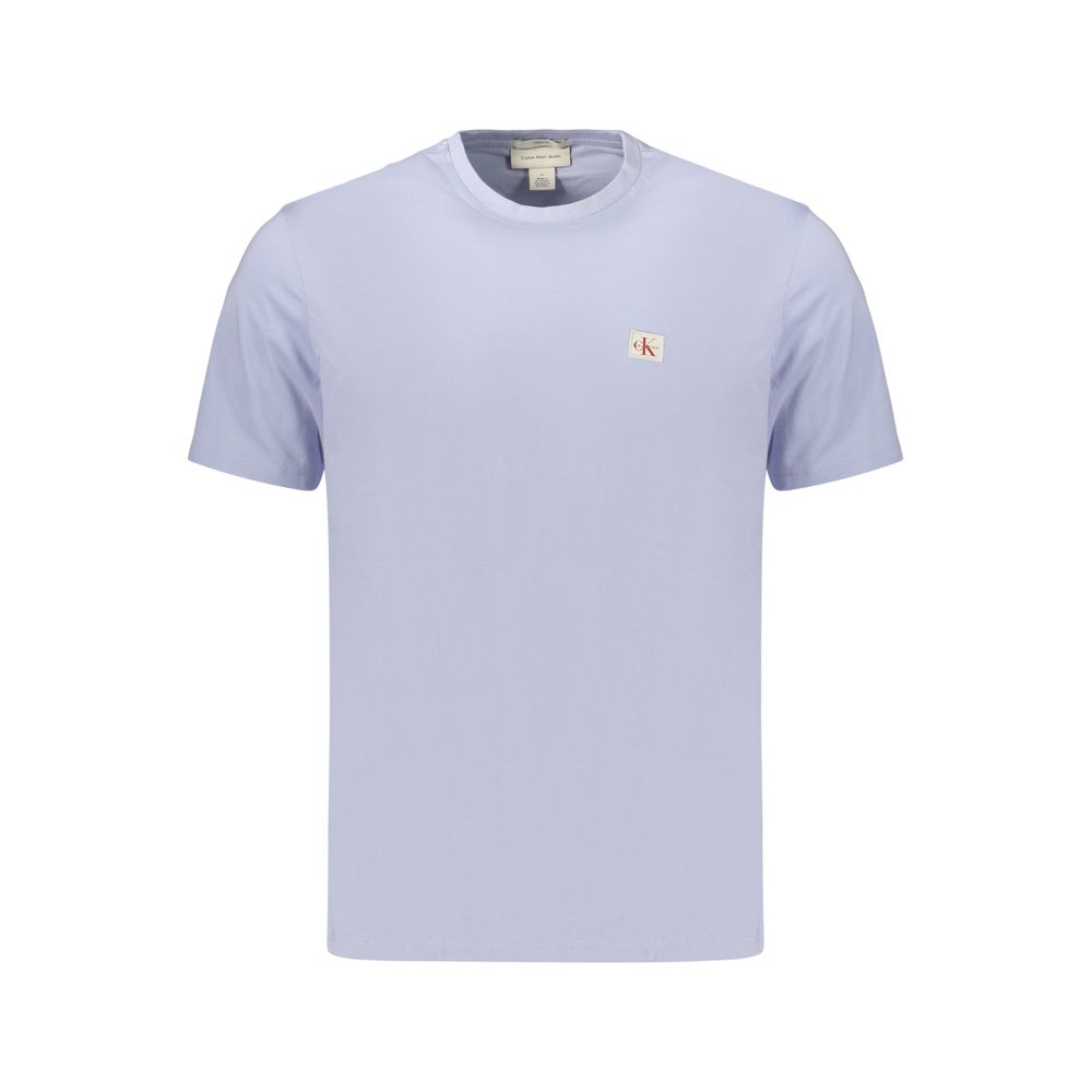Calvin Klein Azzurro Cotton Mens T-Shirt