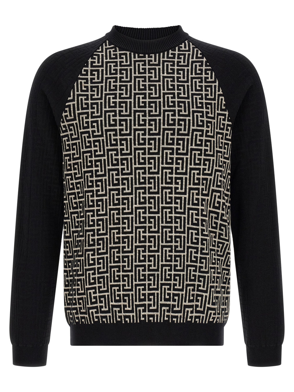 Balmain Bicolor Cotton Cardigan