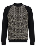 Balmain Bicolor Cotton Cardigan