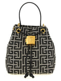Balmain Bicolor Polyester Handbag
