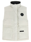 Canada Goose White Polyester Sleeveless Jacket