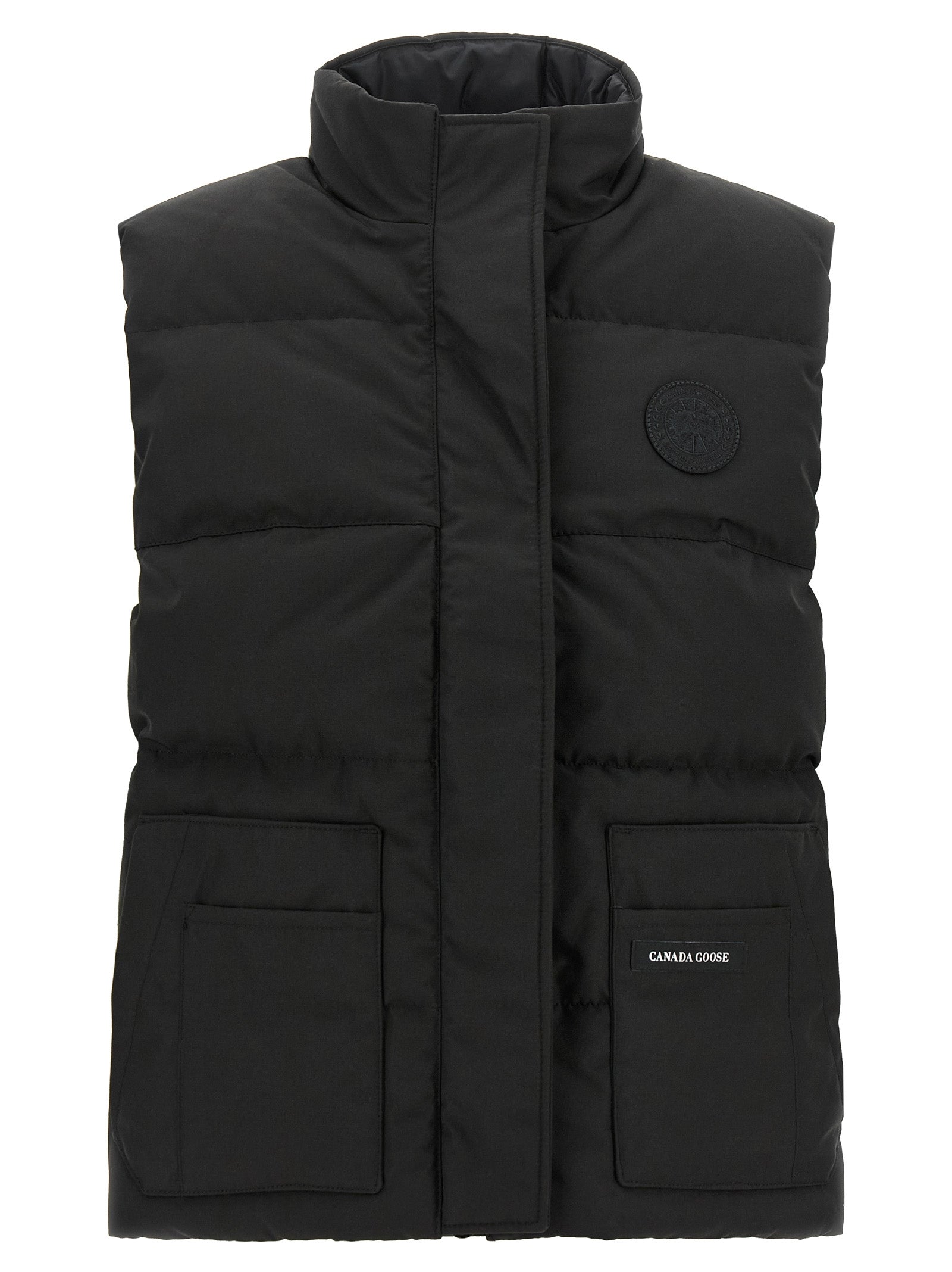 Canada Goose Black Polyester Sleeveless Jacket