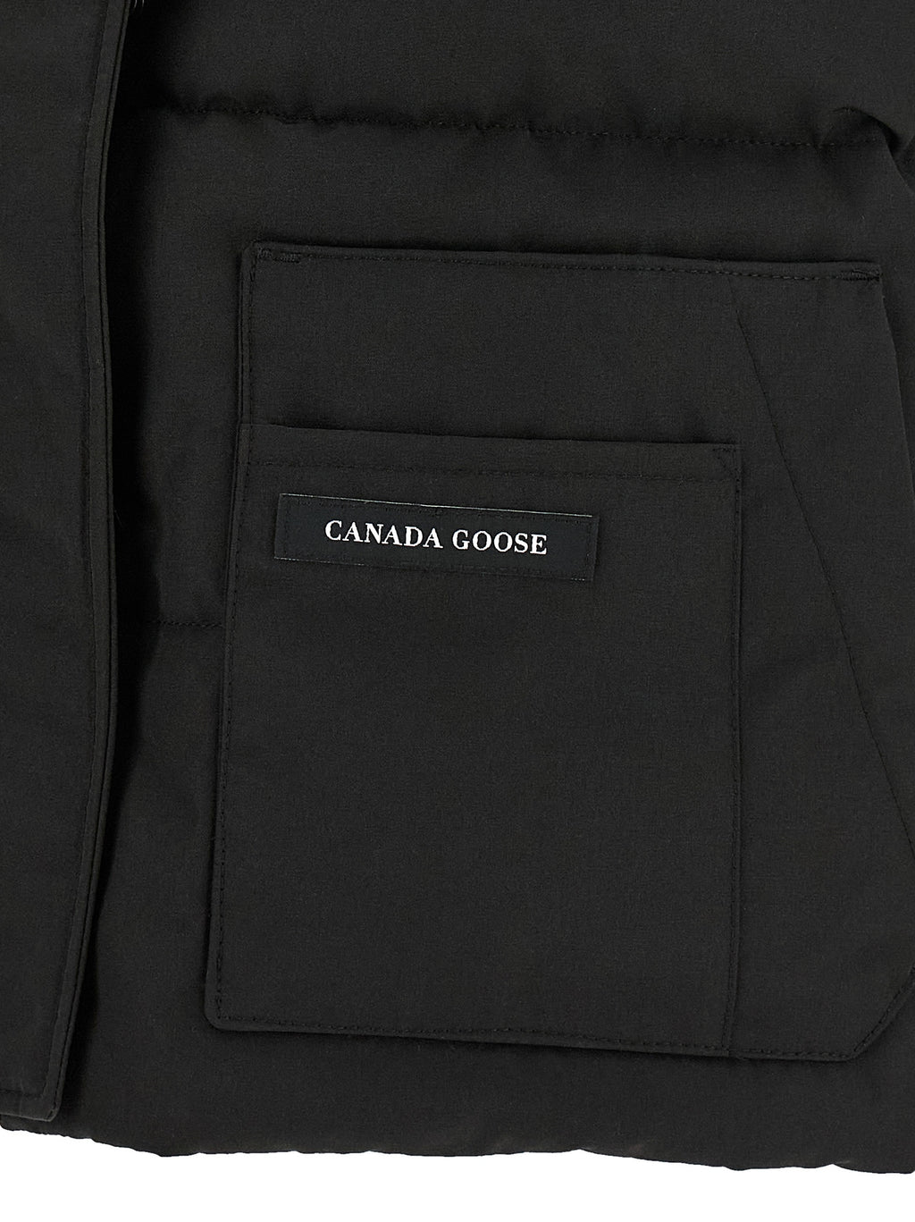 Canada Goose Black Polyester Sleeveless Jacket
