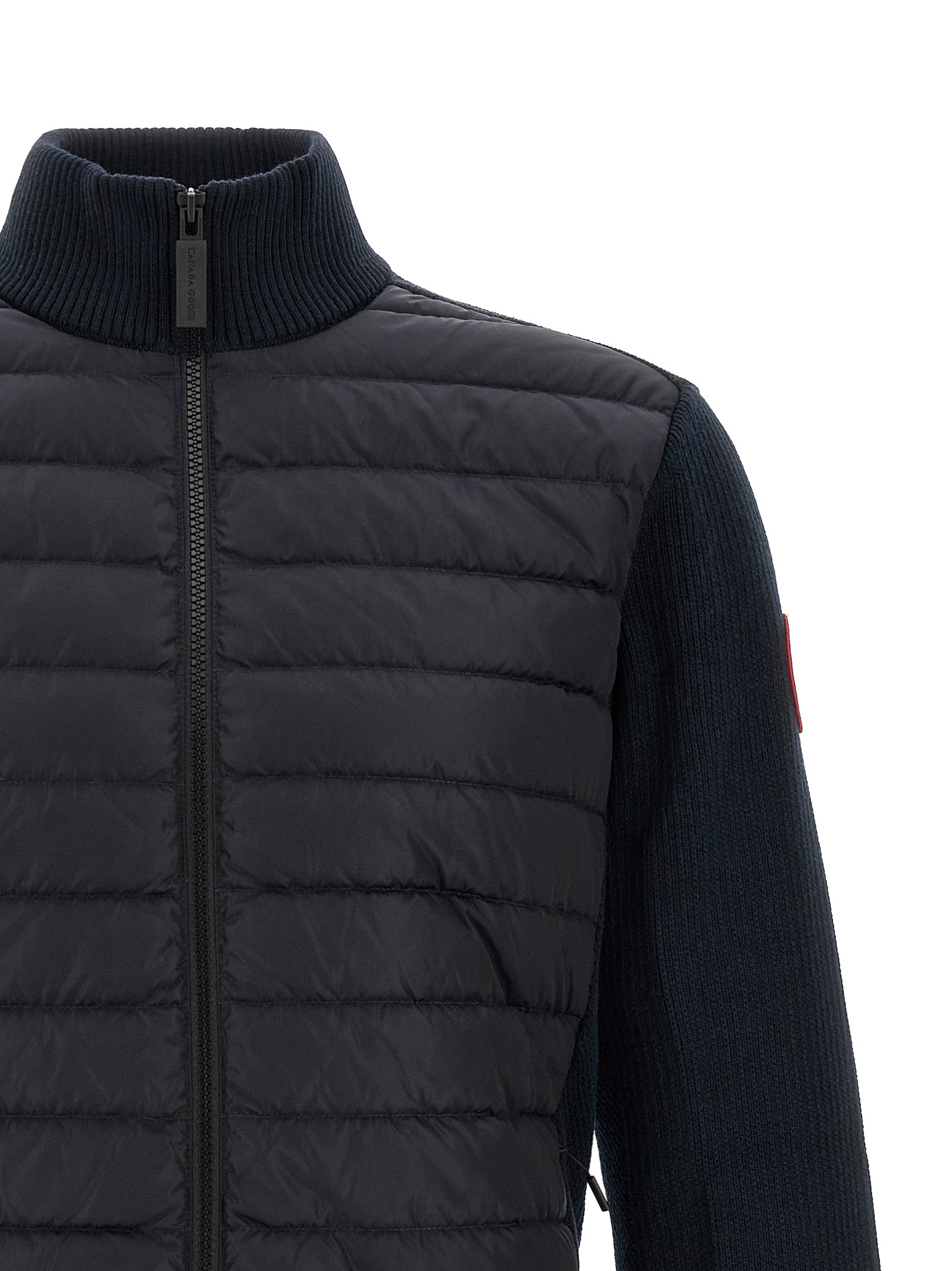 Canada Goose Black Wool Full-Length Jacket