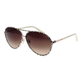 Guess Sonnenbrille Beige Metall