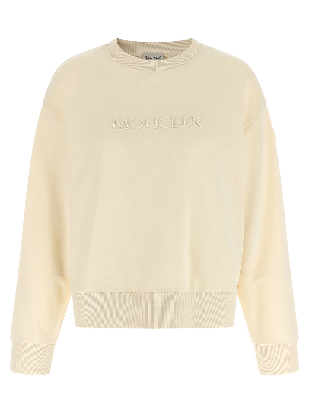 Moncler Beige Cotton Sweatshirt