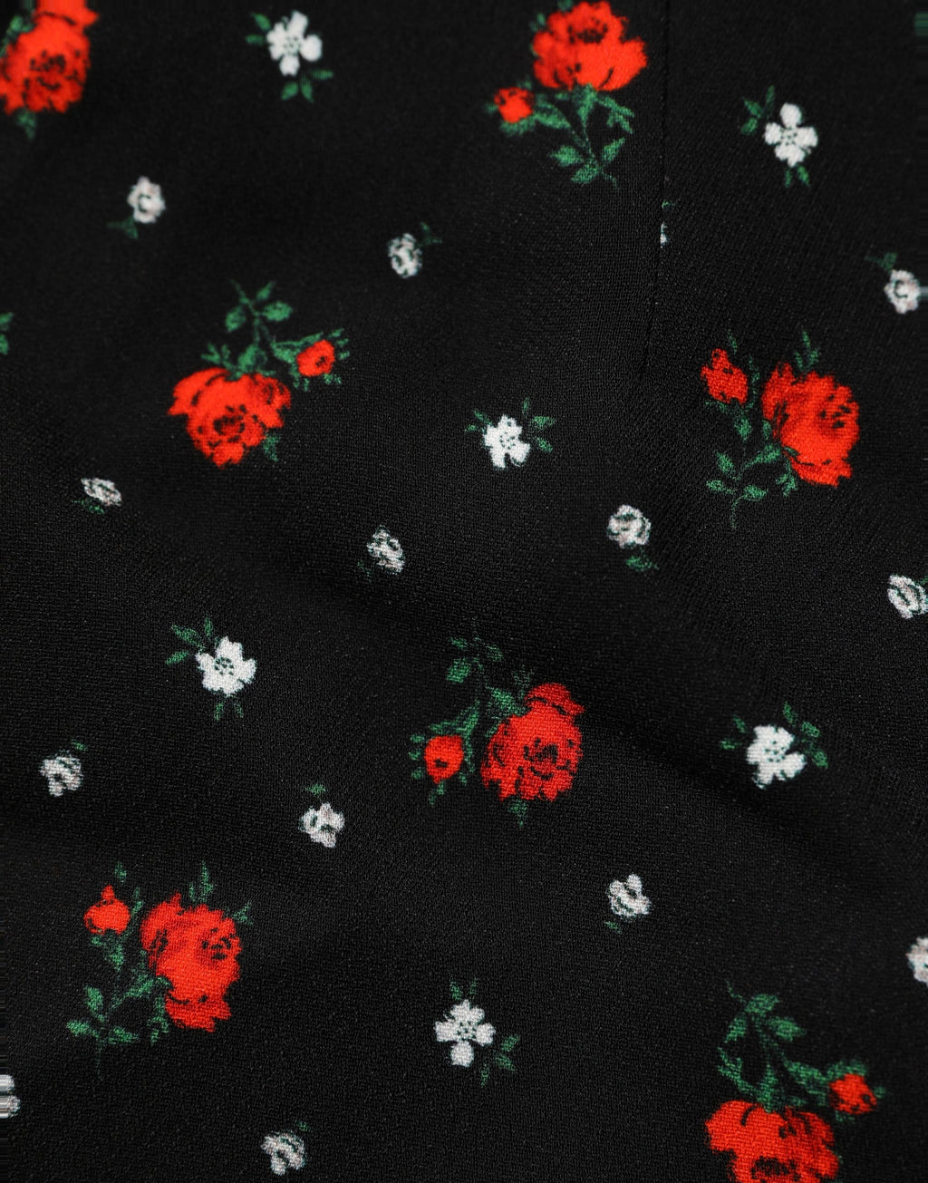 Dolce & Gabbana Black Floral High Rise Women Hot Pants Shorts