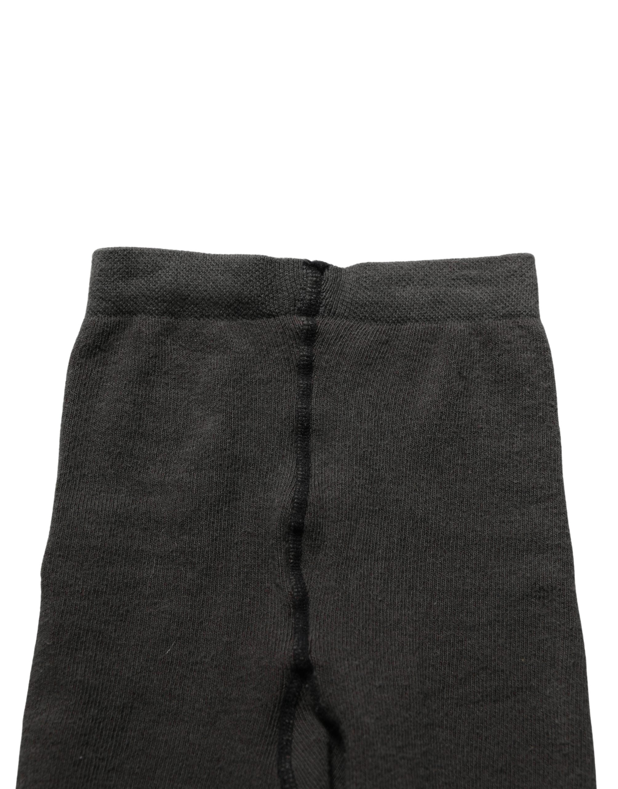 Dolce & Gabbana Socks Black Wool Tights Stocking Pantyhose One Size