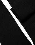 Dolce & Gabbana Black Wool Knit Calf Long Women Accessory Socks