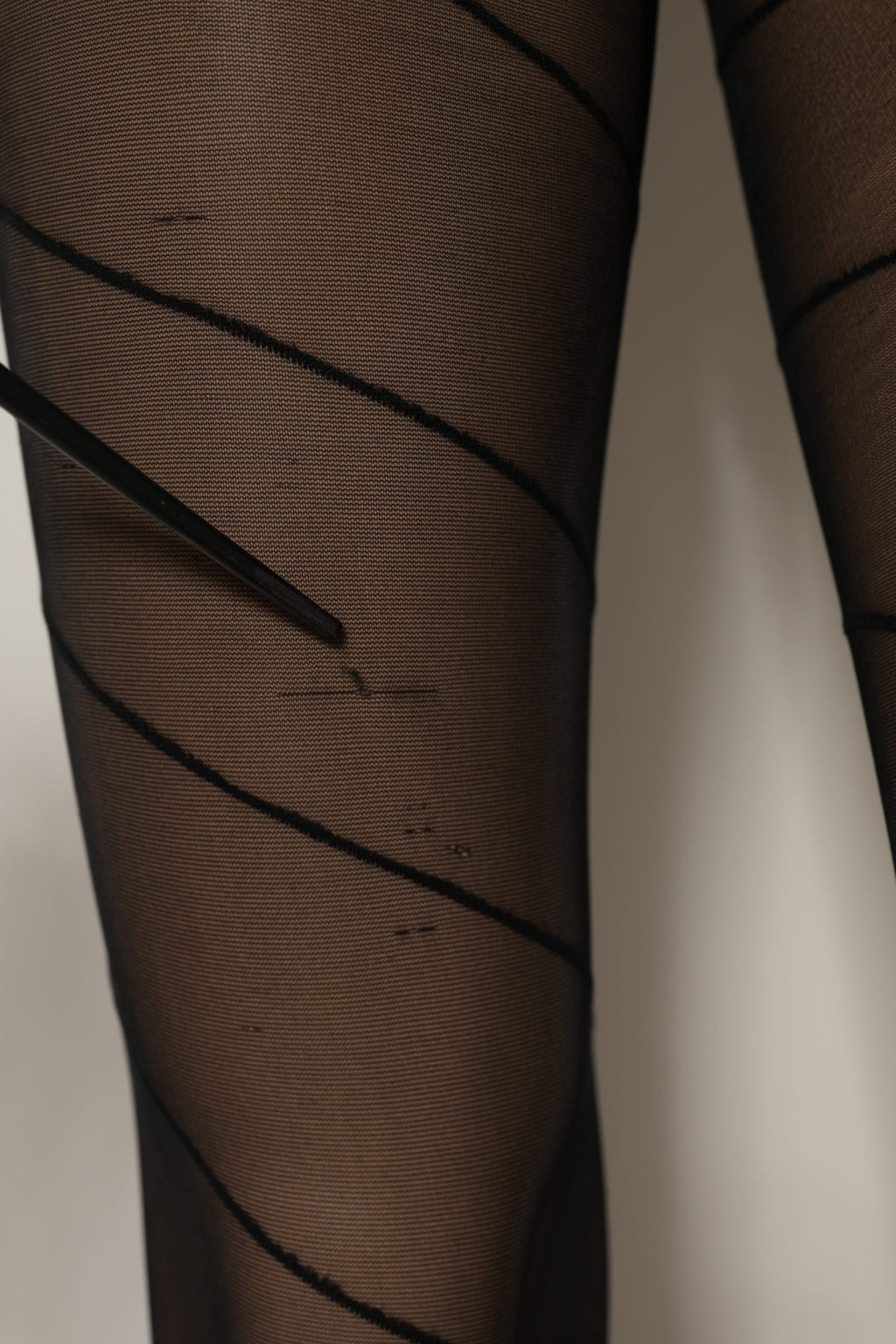 Dolce & Gabbana Black Nylon Sheer Tights Stocking Pantyhose Socks