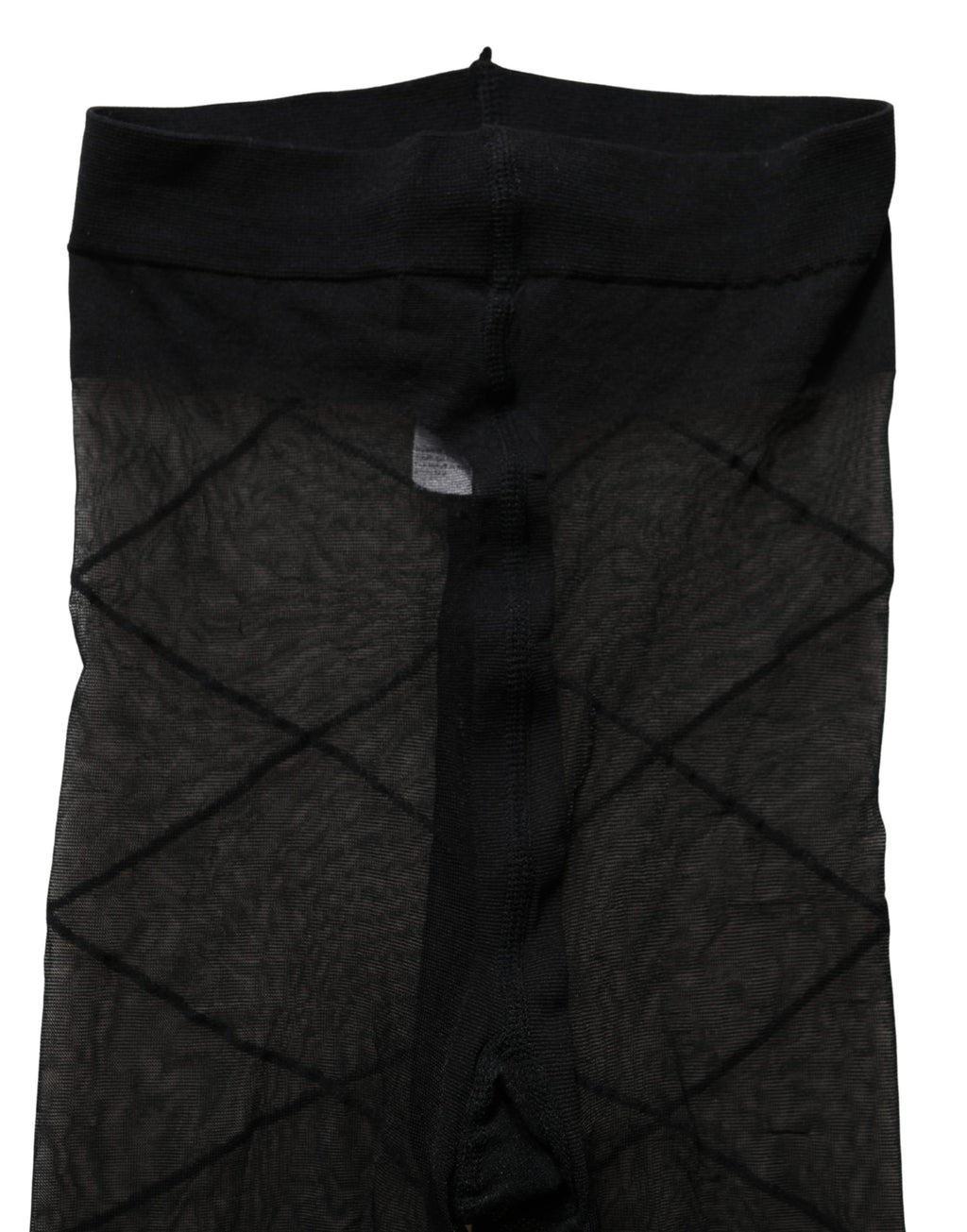 Dolce & Gabbana Black Nylon Sheer Tights Stocking Pantyhose Socks