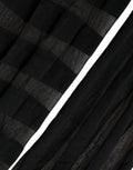 Dolce & Gabbana Black Nylon Stripes Tights Stockings Pantyhose Socks