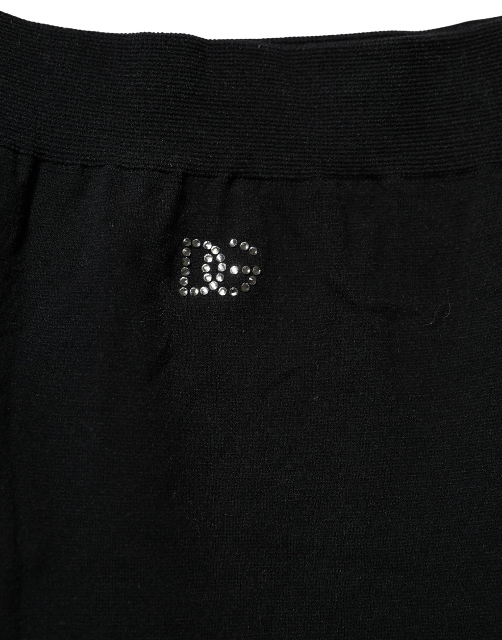 Dolce & Gabbana Black Stripes Tights Stockings Pantyhose Socks