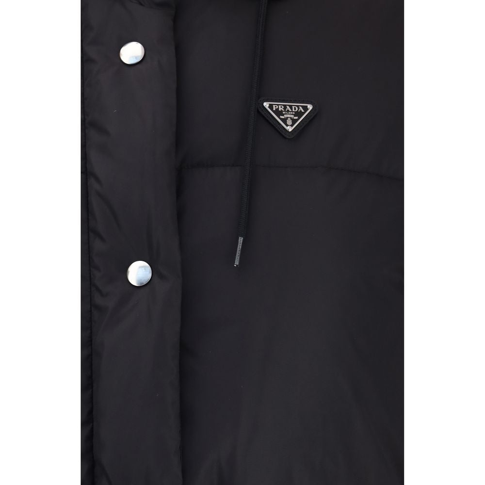 Prada Black Goose Down Parka