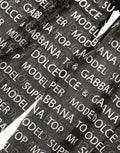 Dolce & Gabbana Black White All Over Print Sheer Stretch Tights Socks