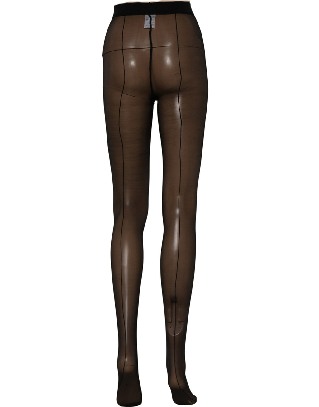 Dolce & Gabbana Black Nylon Tights Stocking Pantyhose Socks