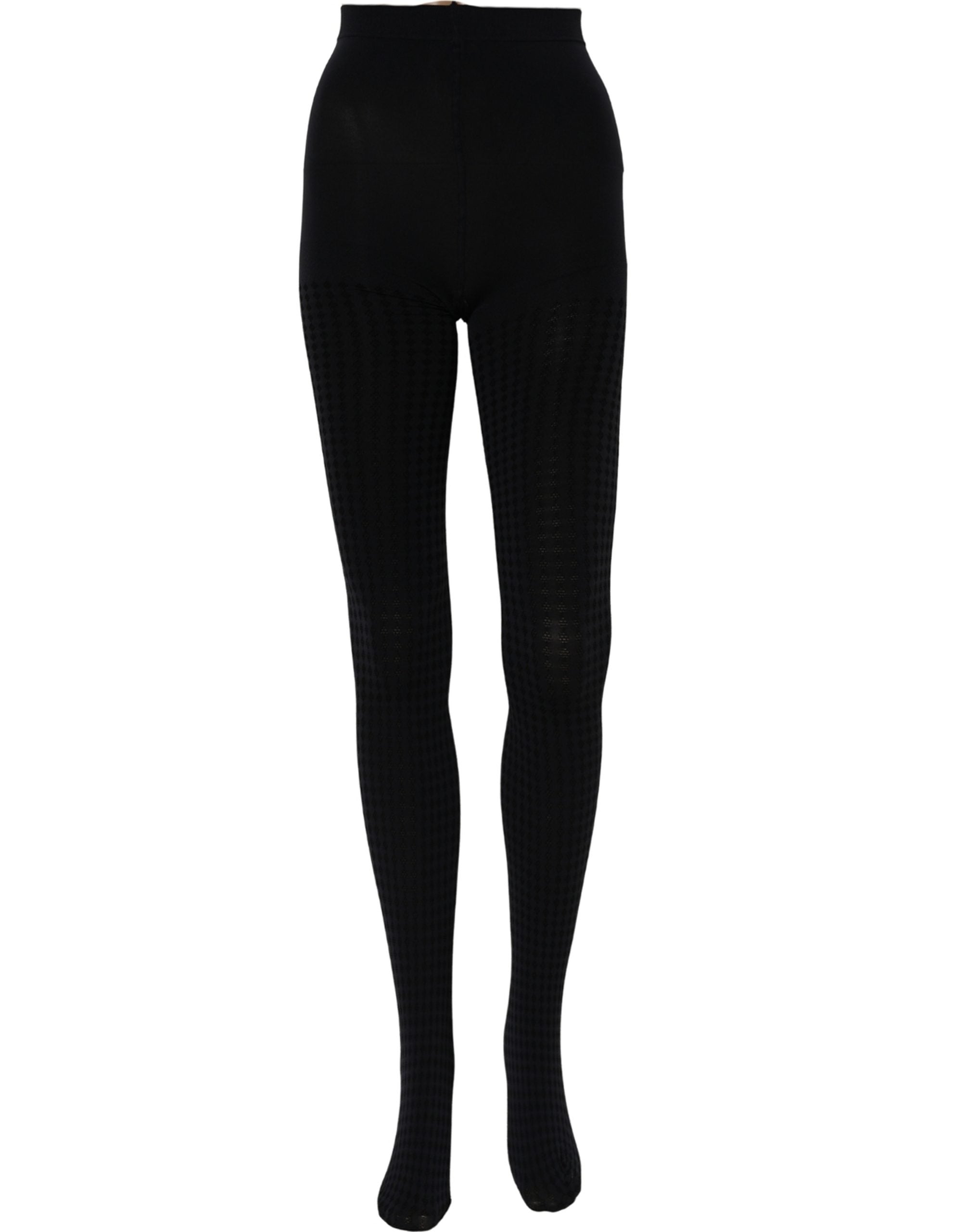 Dolce & Gabbana Black Nylon Tights Stocking Pantyhose Socks