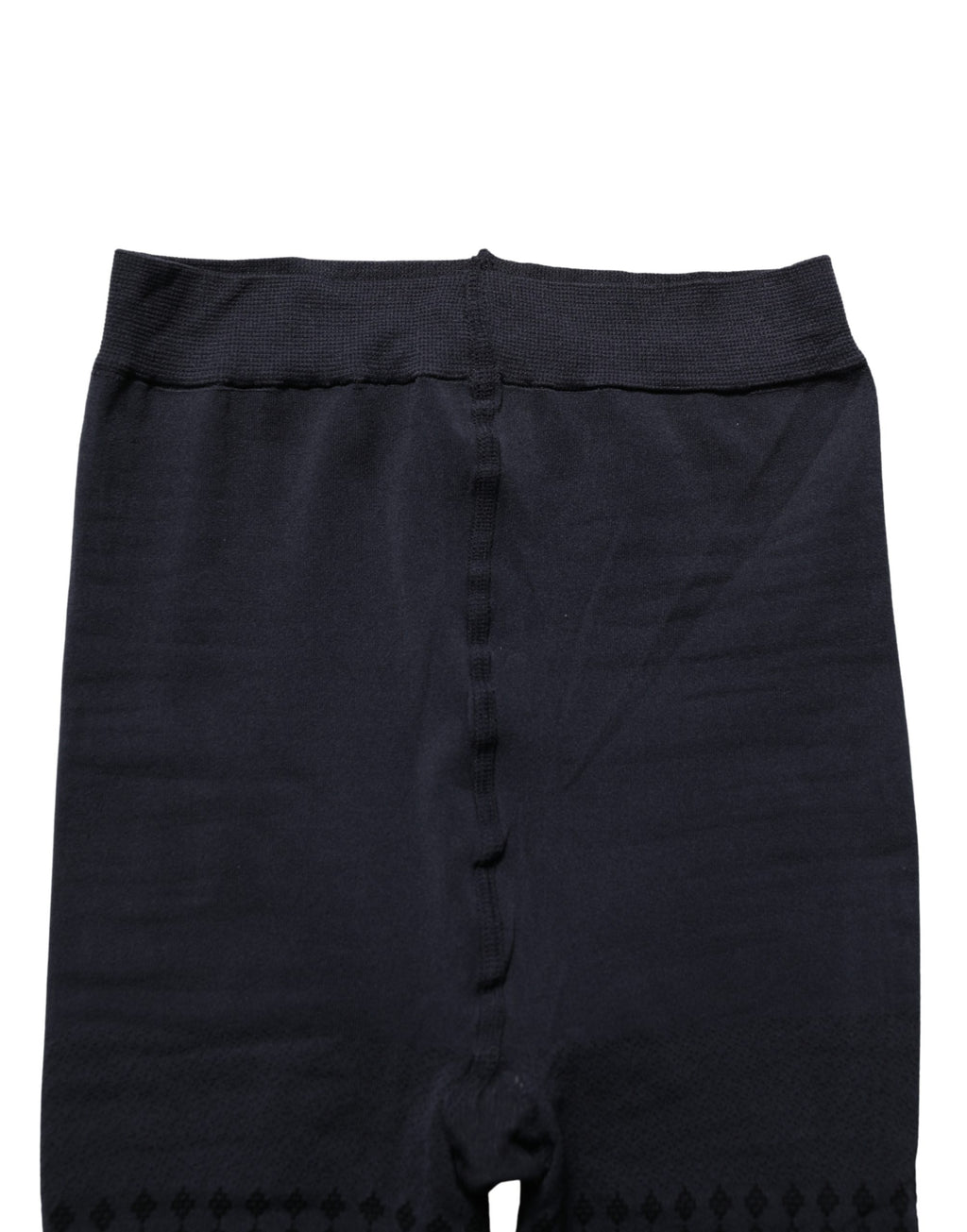 Dolce & Gabbana Black Nylon Tights Stocking Pantyhose Socks