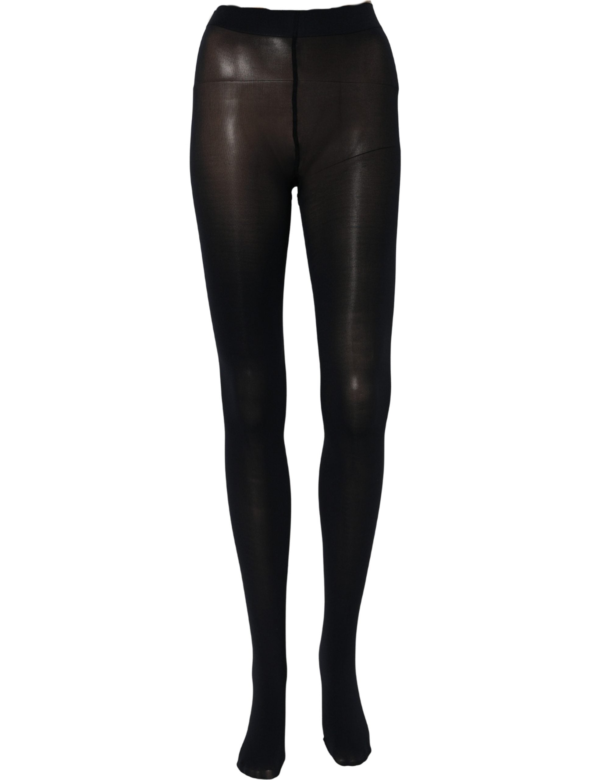 Dolce & Gabbana Dark Blue Nylon Sheer Tights Stockings Socks