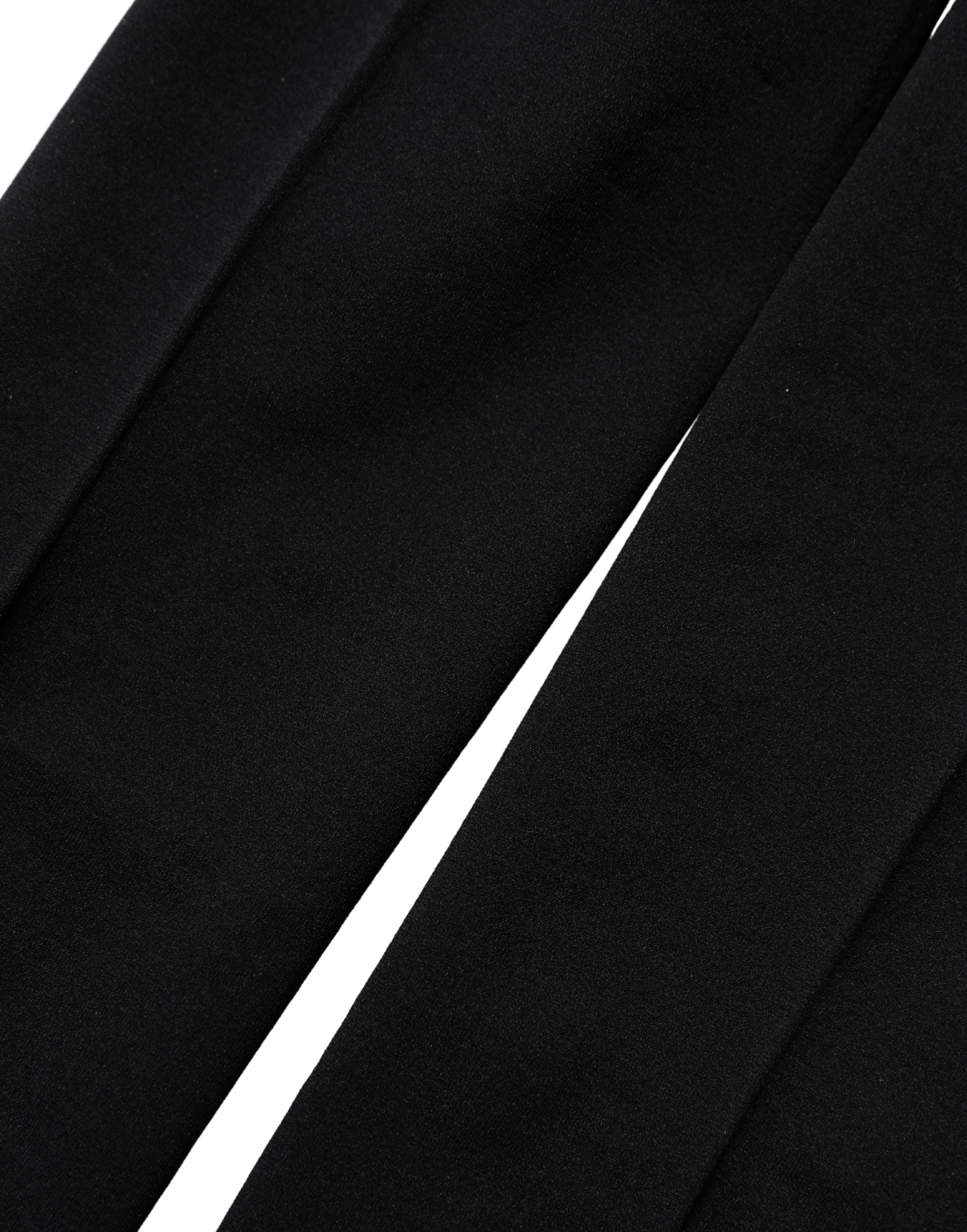 Dolce & Gabbana Black Nylon Sheer Tights Stockings Pantyhose Socks