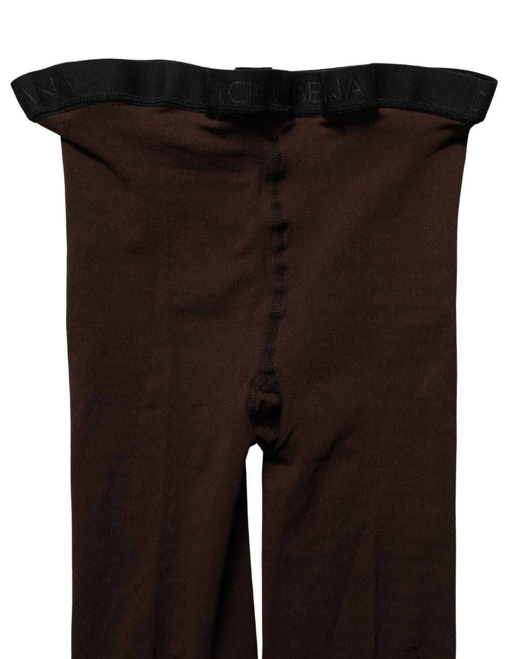 Dolce & Gabbana Brown Nylon Tights Stockings Pantyhose Socks
