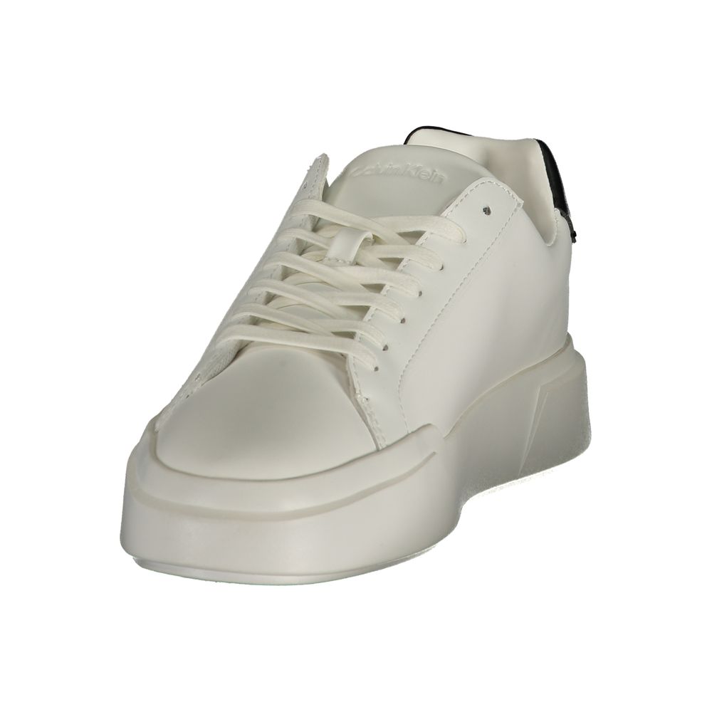 Calvin Klein White Polyurethane Women's Sneaker