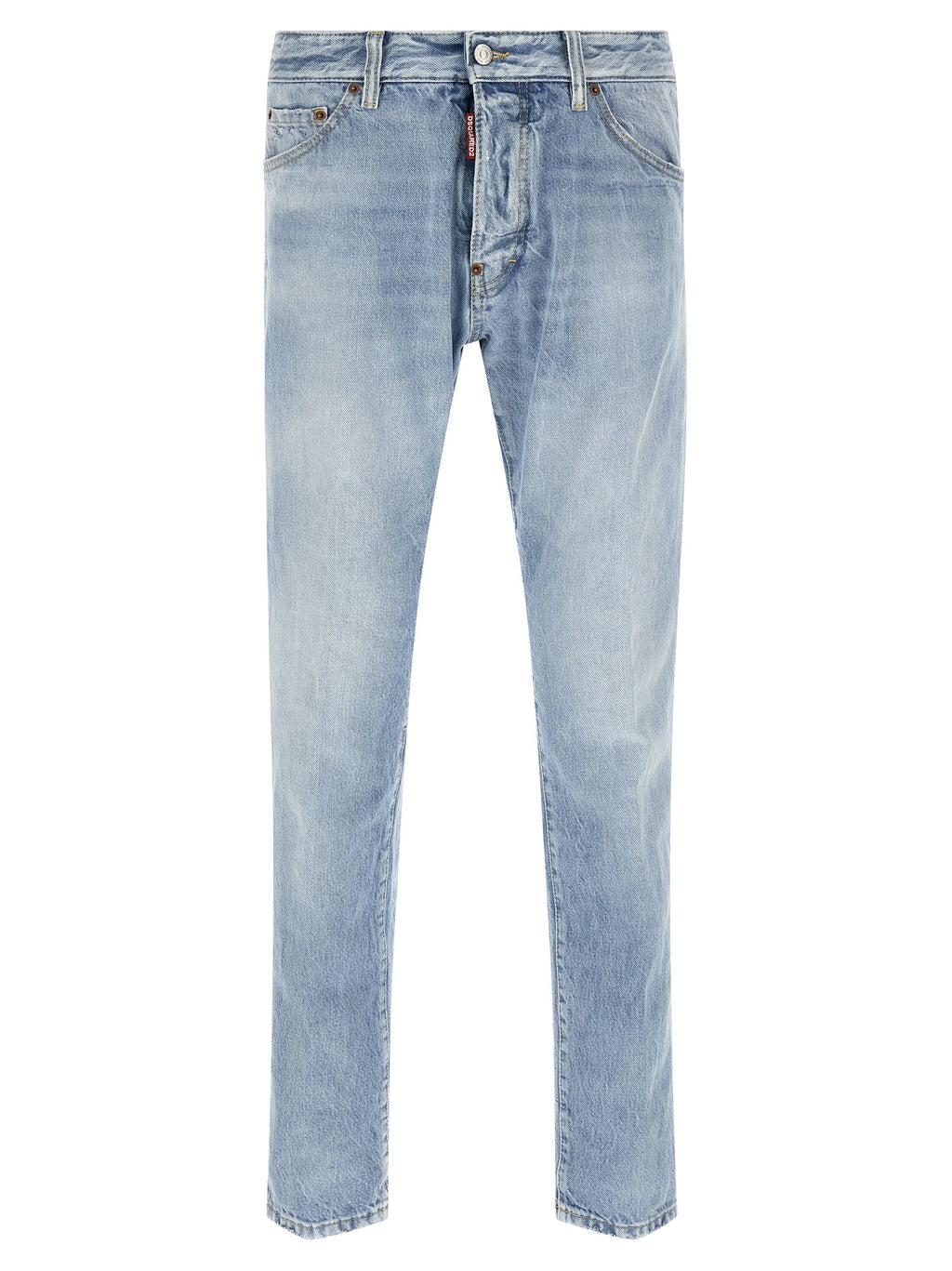 Dsquared² Blue Cotton Jeans Denim