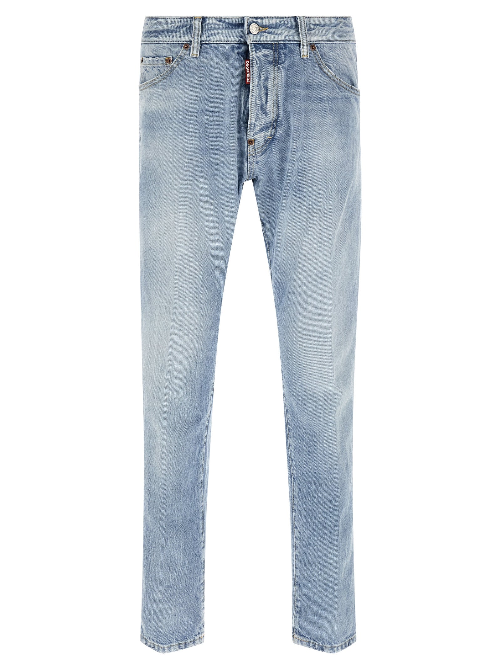 Dsquared² Blue Cotton Jeans Denim