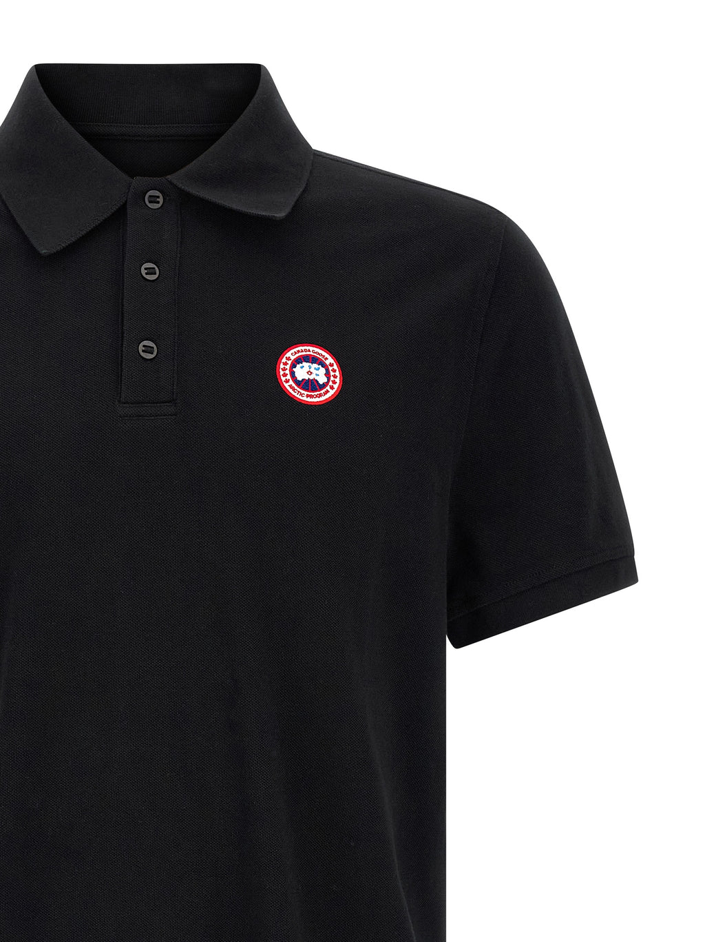 Canada Goose Black Cotton Polo Shirt